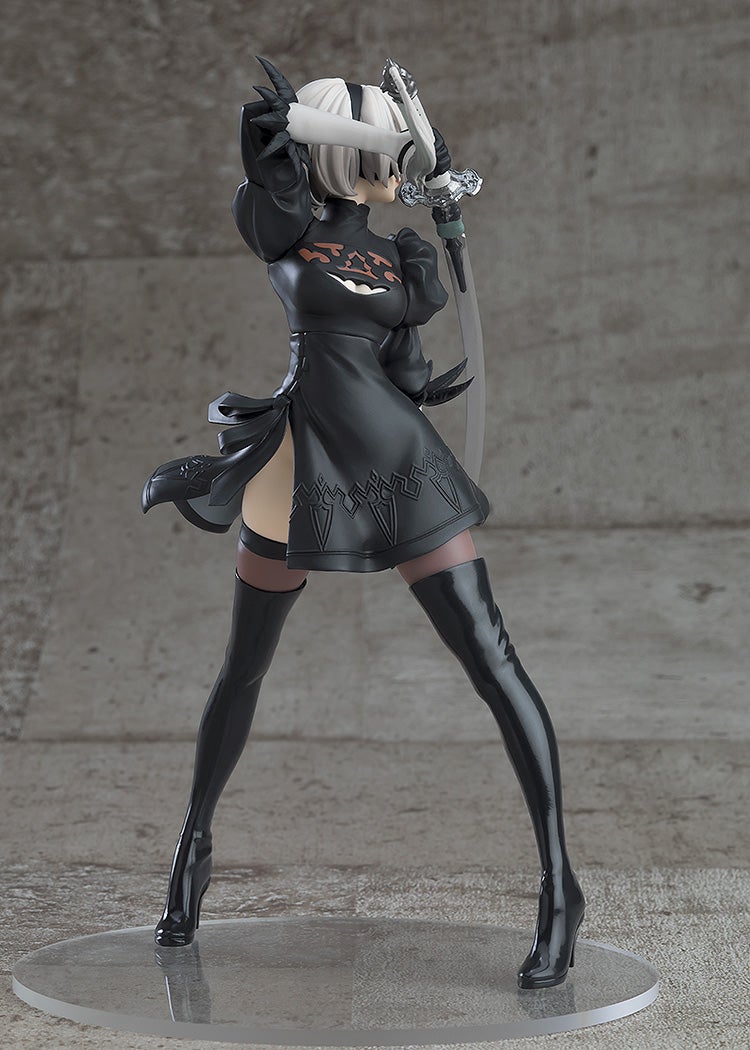 NieR:Automata Ver1.1a「POP UP PARADE 2B（ヨルハ二号B型）」のフィギュア画像