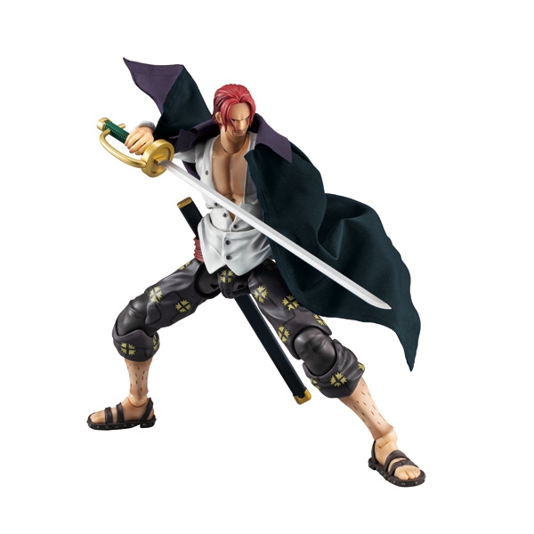 「ヴァリアブルアクション Heroes ONE PIECE 赤髪のシャンクスVer.1.5」のフィギュア画像