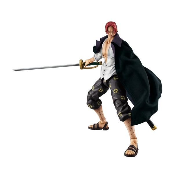 「ヴァリアブルアクション Heroes ONE PIECE 赤髪のシャンクスVer.1.5」のフィギュア画像