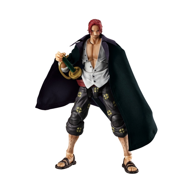 「ヴァリアブルアクション Heroes ONE PIECE 赤髪のシャンクスVer.1.5」のフィギュア画像