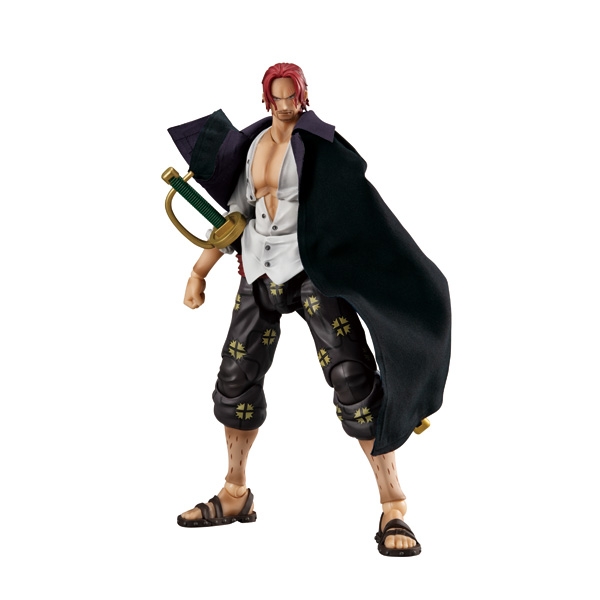 「ヴァリアブルアクション Heroes ONE PIECE 赤髪のシャンクスVer.1.5」のフィギュア画像