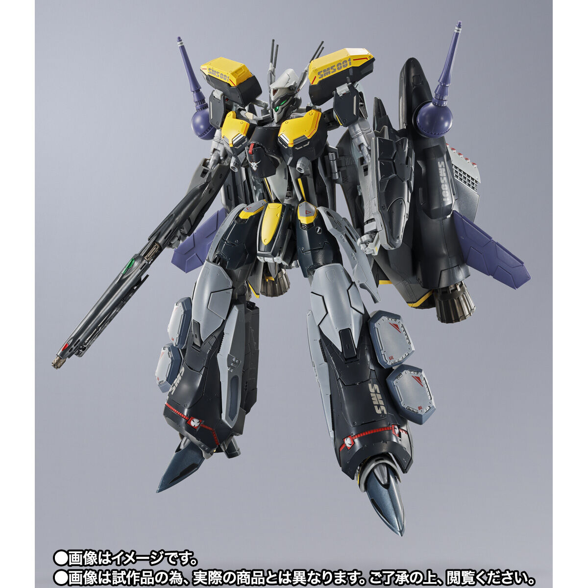 マクロスF「DX超合金 VF-25S アーマードメサイアバルキリー （オズマ・リー機）リバイバルVer.」のフィギュア画像