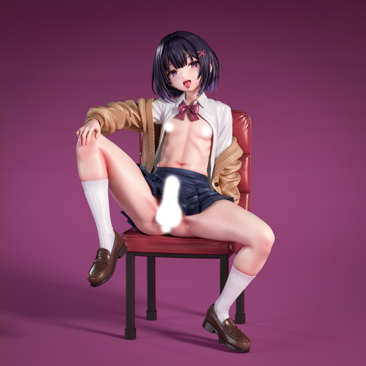 インサイトオリジナル「肉感美少年 男の娘 千秋 ズルムケver.」のフィギュア画像