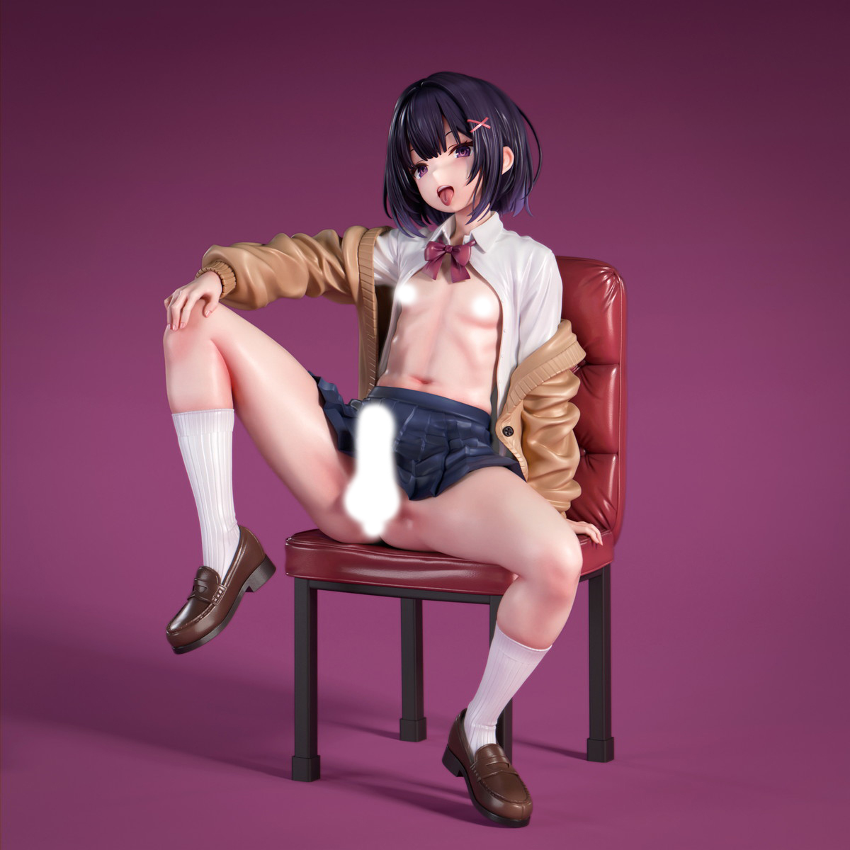 インサイトオリジナル「肉感美少年 男の娘 千秋 ズルムケver.」のフィギュア画像