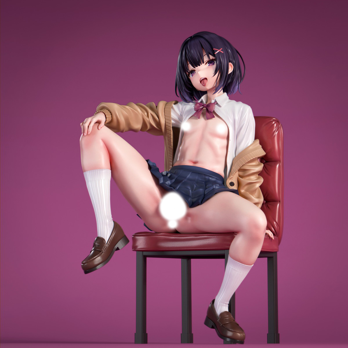 インサイトオリジナル「肉感美少年 男の娘 千秋 短小ver.」のフィギュア画像