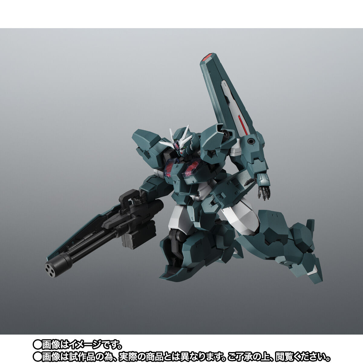 機動戦士ガンダム 水星の魔女「ROBOT魂 ＜SIDE MS＞ EDM-GA-01 ガンダム・ルブリス・ウル ver. A.N.I.M.E.」のフィギュア画像