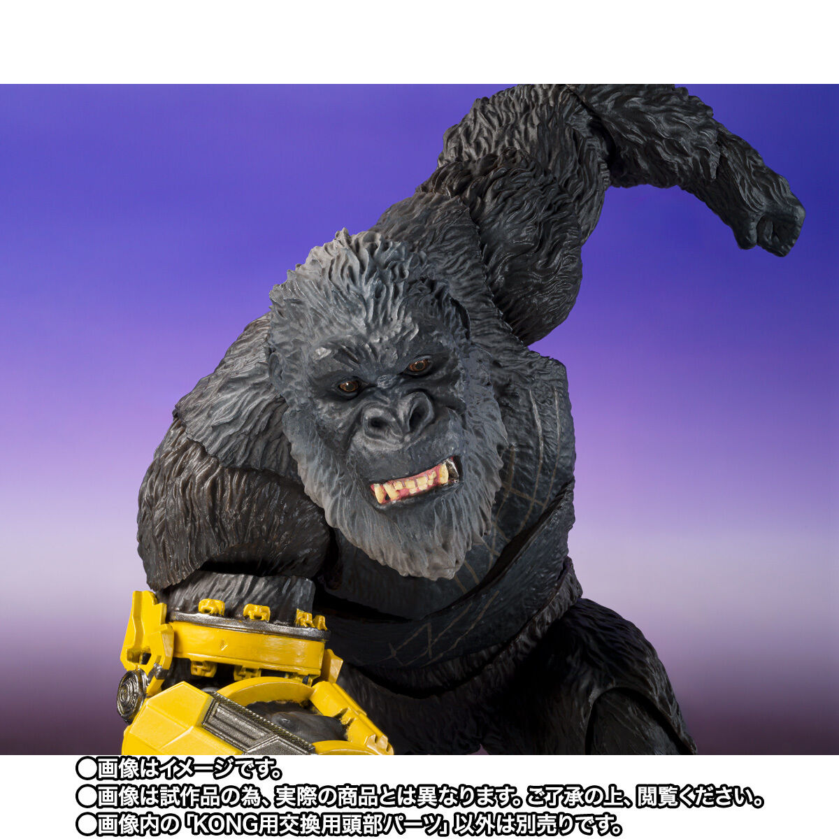 ゴジラ×コング 新たなる帝国「S.H.MonsterArts SHIMO FROM GODZILLA × KONG: THE NEW EMPIRE」のフィギュア画像