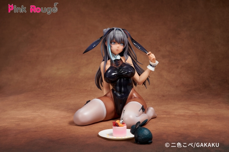 「二色こぺ オリジナルキャラクター 兎月ここあ DX Ver. 限定版ダブルセット」のフィギュア画像