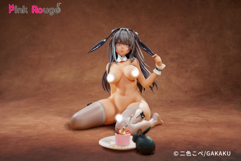 「二色こぺ オリジナルキャラクター 兎月ここあ DX Ver. 限定版ダブルセット」のフィギュア画像