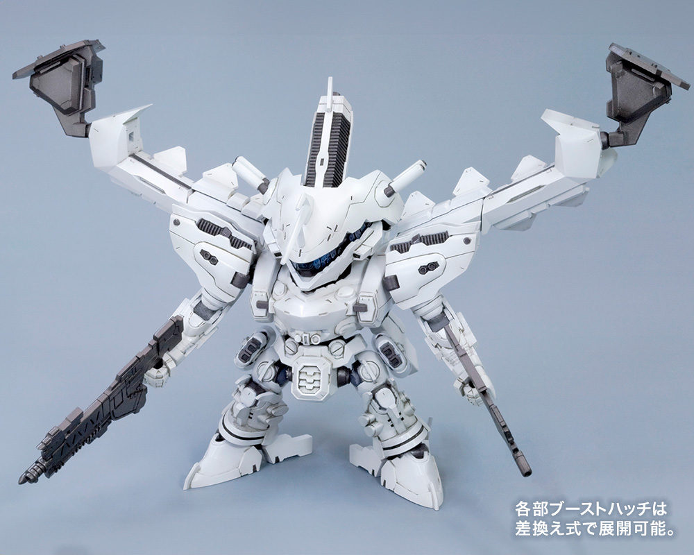 ARMORED CORE「D-スタイル ラインアーク ホワイト・グリント」のフィギュア画像