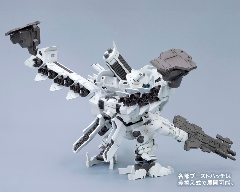 ARMORED CORE「D-スタイル ラインアーク ホワイト・グリント」のフィギュア画像