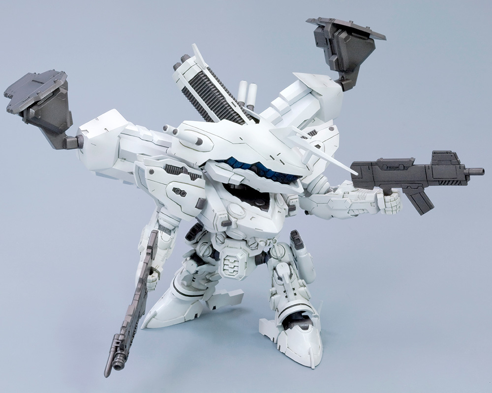 ARMORED CORE「D-スタイル ラインアーク ホワイト・グリント」のフィギュア画像