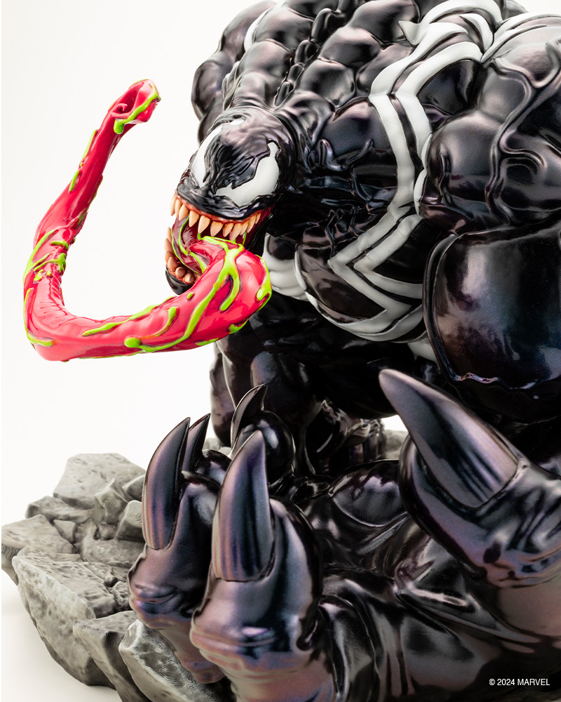 MARVEL UNIVERSE「ARTFX アーティストシリーズ ヴェノム -Armed ＆ Dangerous-」のフィギュア画像