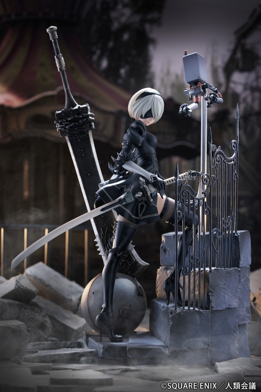 NieR：Automata Ver1.1a「2B （ヨルハ二号B型） -探索-」のフィギュア画像