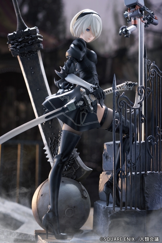 NieR：Automata Ver1.1a「2B （ヨルハ二号B型） -探索-」のフィギュア画像