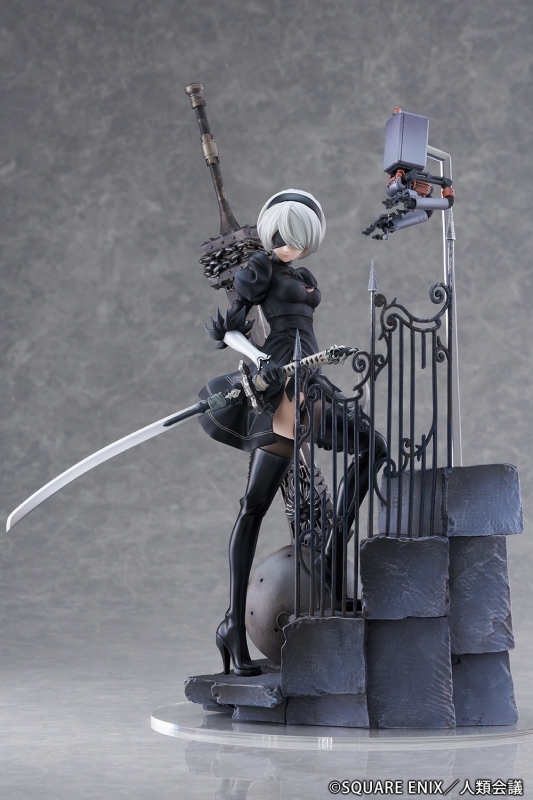 NieR：Automata Ver1.1a「2B （ヨルハ二号B型） -探索-」のフィギュア画像