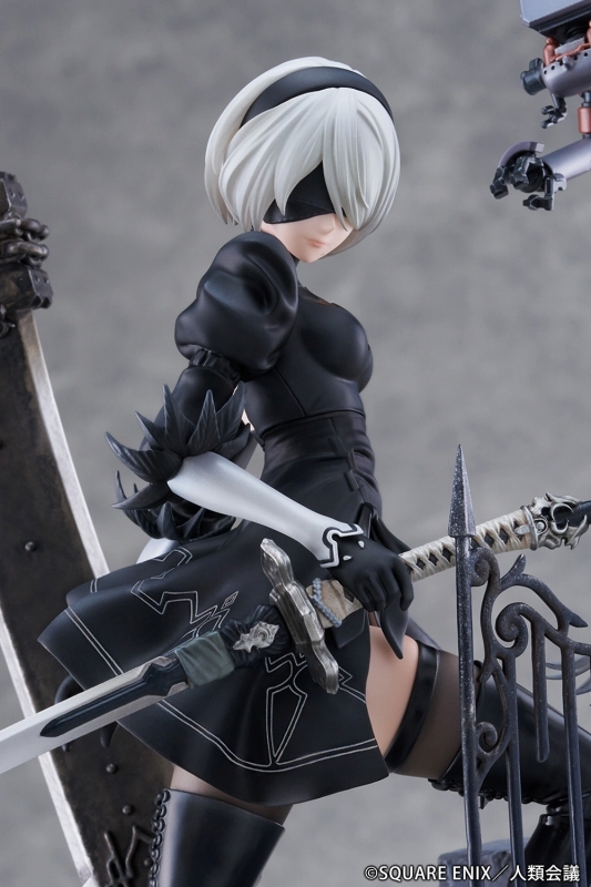 NieR：Automata Ver1.1a「2B （ヨルハ二号B型） -探索-」のフィギュア画像