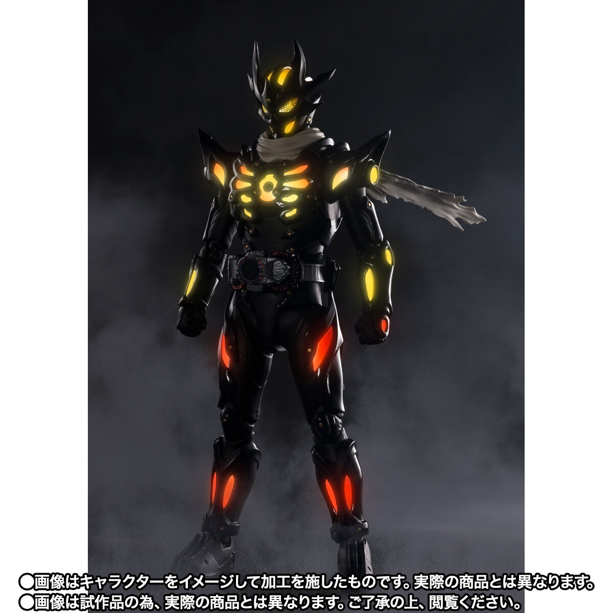 仮面ライダーガッチャード「S.H.Figuarts 仮面ライダードレッド零式」のフィギュア画像