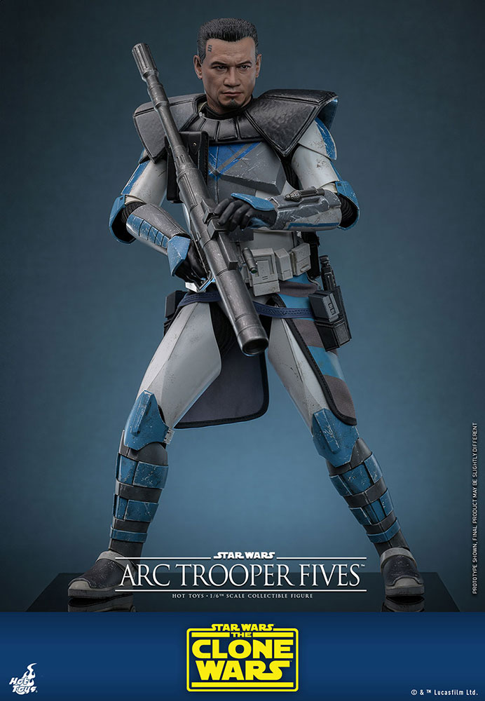 スター・ウォーズ：クローン・ウォーズ「ARCトルーパー／ファイブス」のフィギュア画像