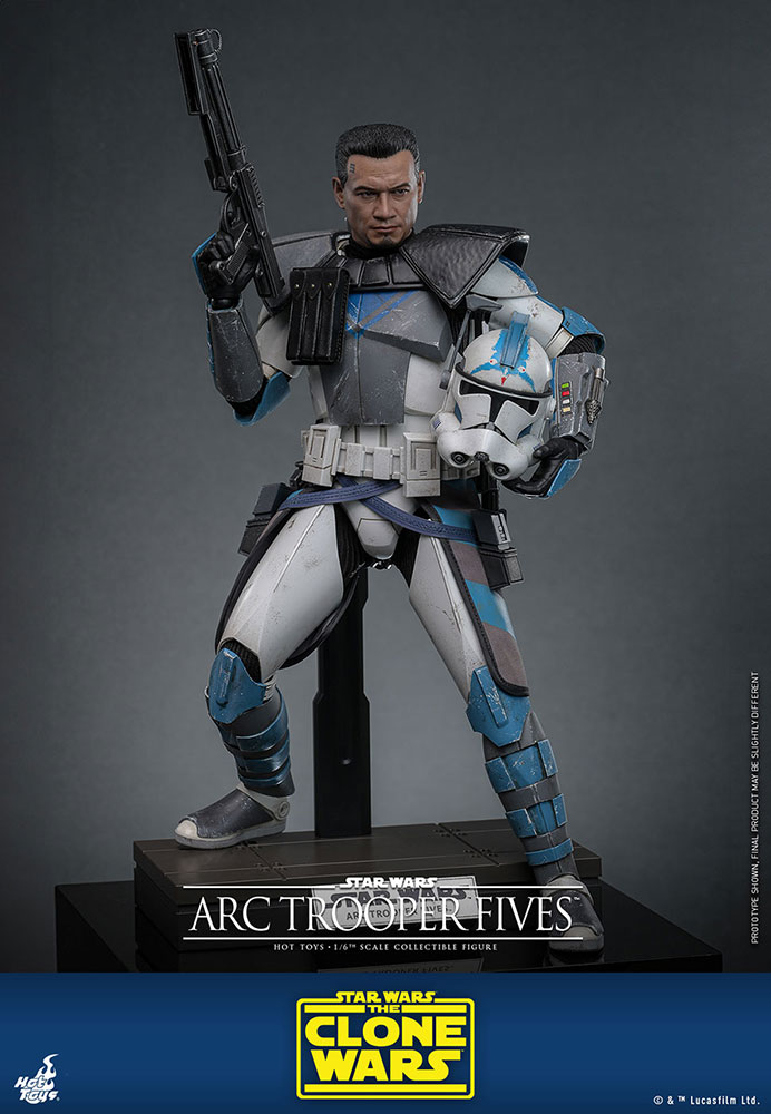 スター・ウォーズ：クローン・ウォーズ「ARCトルーパー／ファイブス」のフィギュア画像