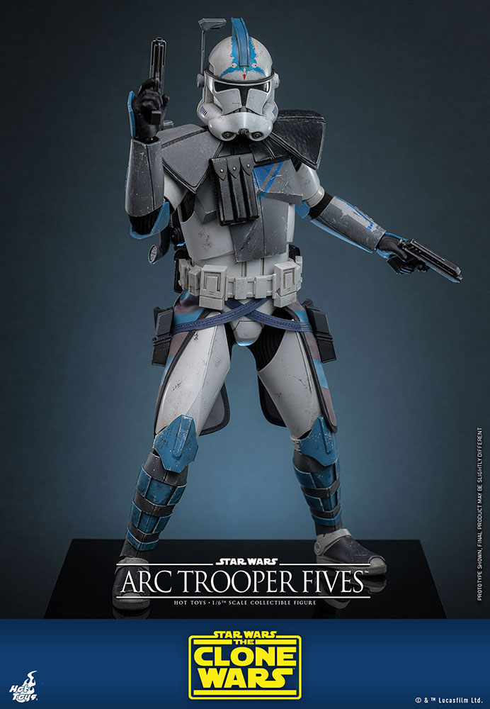 スター・ウォーズ：クローン・ウォーズ「ARCトルーパー／ファイブス」のフィギュア画像