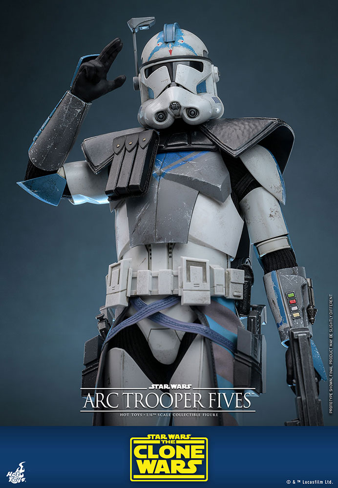 スター・ウォーズ：クローン・ウォーズ「ARCトルーパー／ファイブス」のフィギュア画像