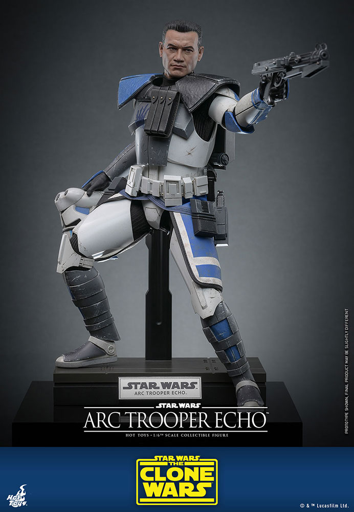 スター・ウォーズ：クローン・ウォーズ「ARCトルーパー／エコー」のフィギュア画像