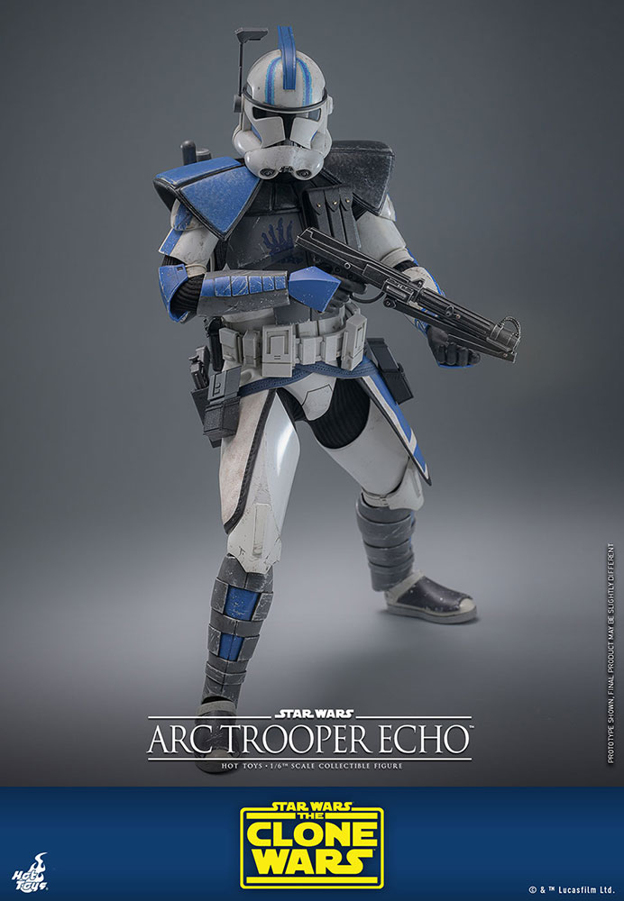 スター・ウォーズ：クローン・ウォーズ「ARCトルーパー／エコー」のフィギュア画像