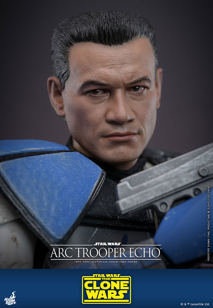 スター・ウォーズ：クローン・ウォーズ「ARCトルーパー／エコー」のフィギュア画像