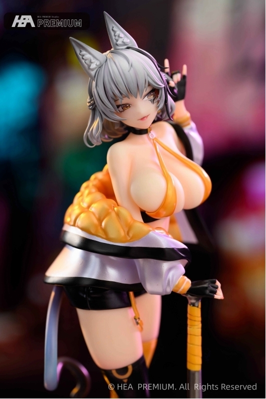 「猫女Deano 野球ガールVer.」のフィギュア画像