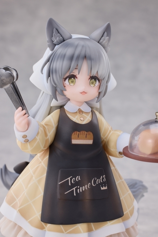 ティータイム キャッツ シーン「にゃん町 パン屋 店員にゃん」のフィギュア画像