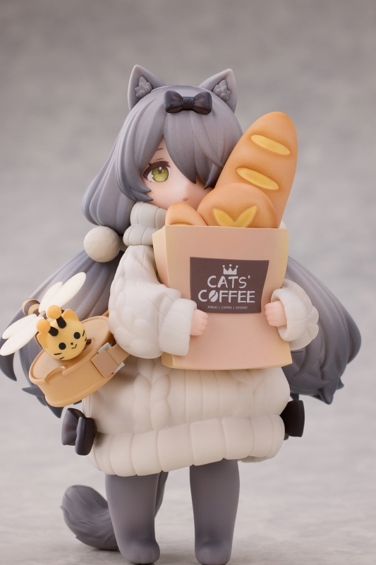 ティータイム キャッツ シーン「にゃん町 パン屋 お客にゃん」のフィギュア画像