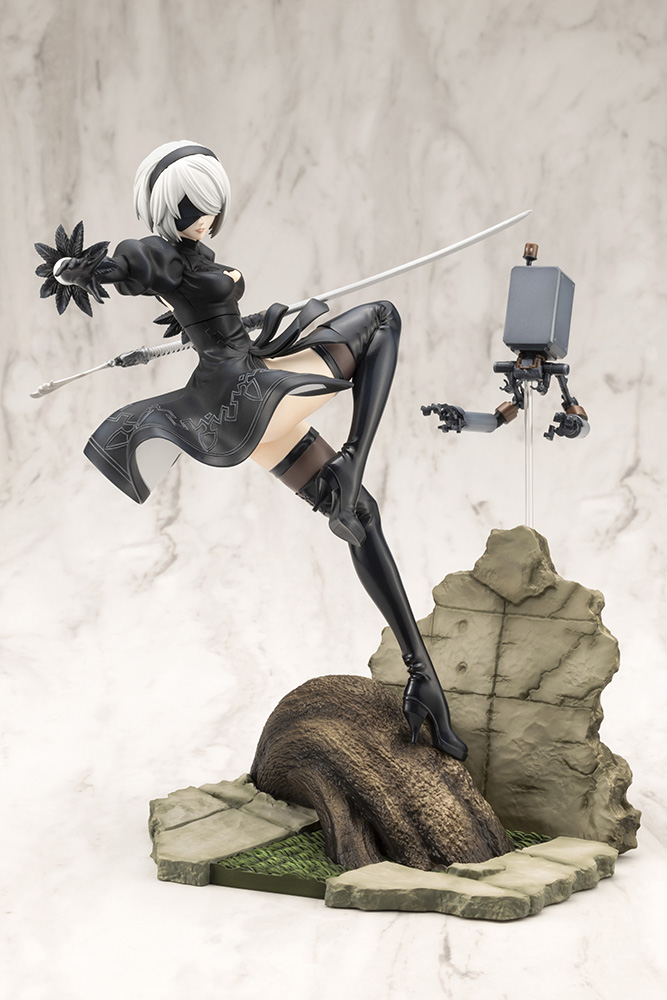 NieR:Automata Ver1.1a「ARTFX J 2B」のフィギュア画像