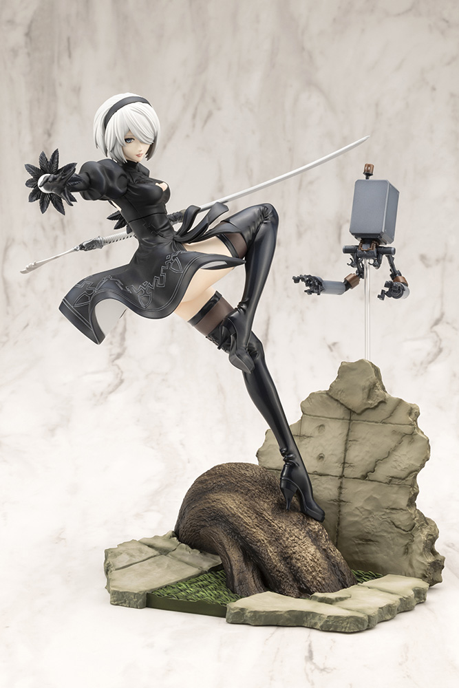 NieR:Automata Ver1.1a「ARTFX J 2B」のフィギュア画像