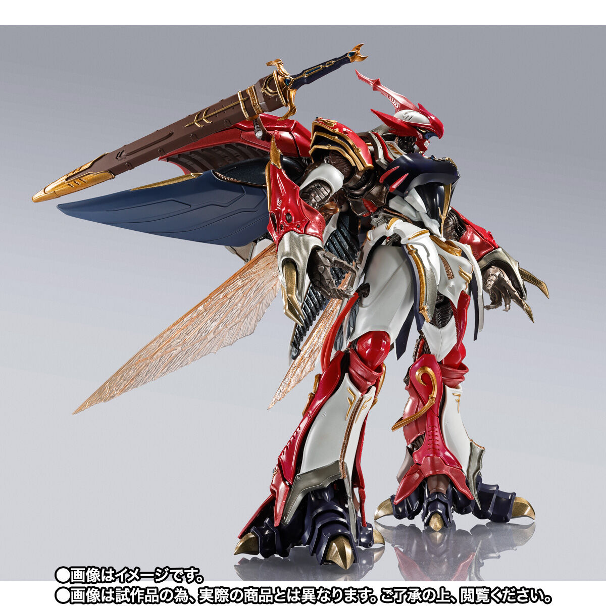 聖戦士ダンバイン「METAL BUILD DRAGON SCALE ヴェルビン（ナの国近衛騎士団長仕様）」のフィギュア画像