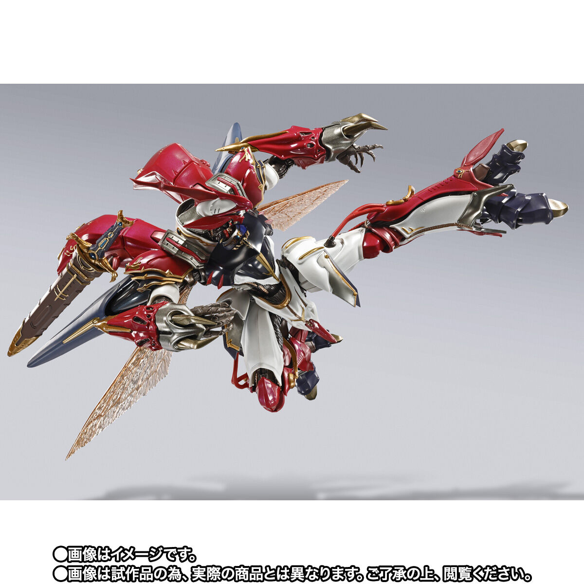 聖戦士ダンバイン「METAL BUILD DRAGON SCALE ヴェルビン（ナの国近衛騎士団長仕様）」のフィギュア画像