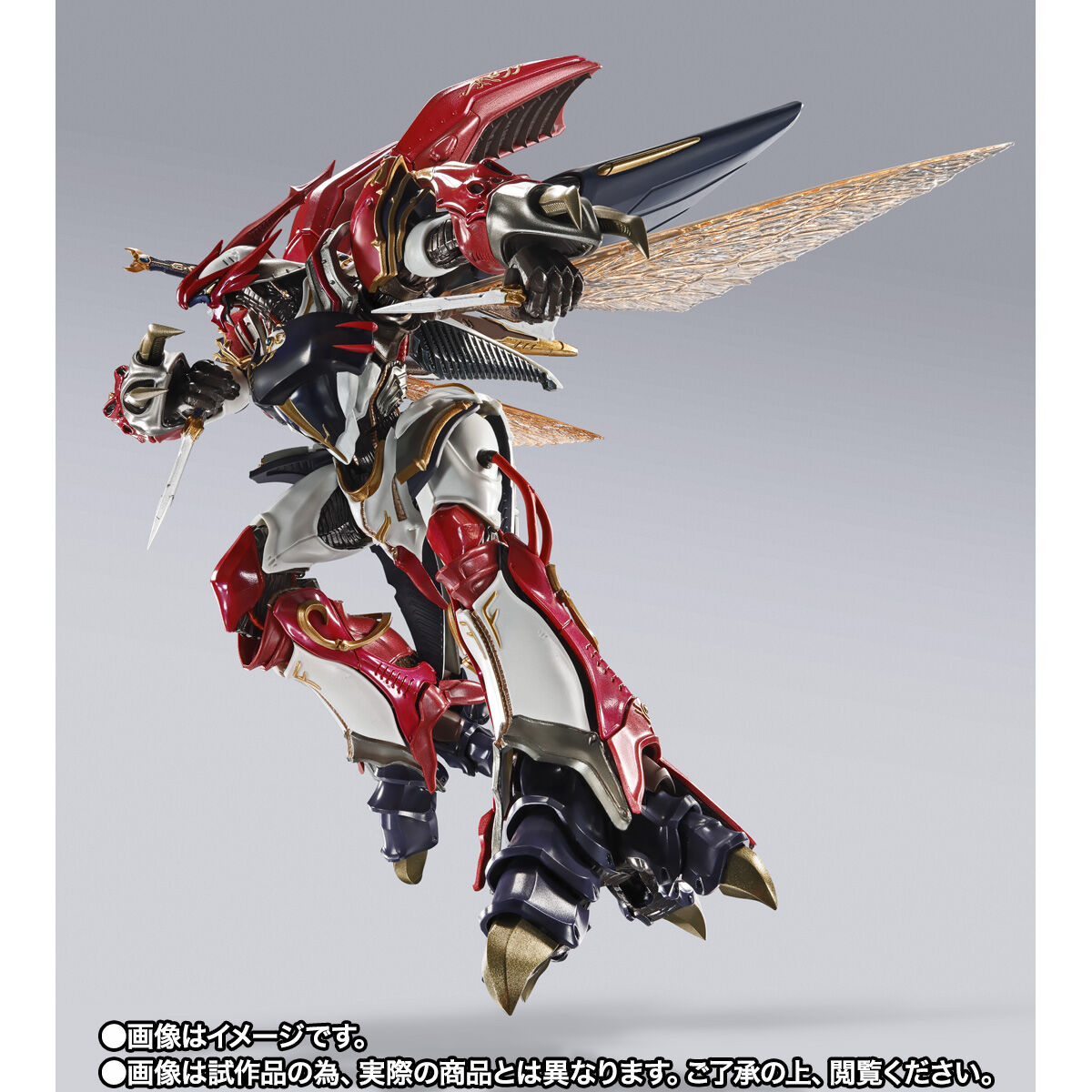 聖戦士ダンバイン「METAL BUILD DRAGON SCALE ヴェルビン（ナの国近衛騎士団長仕様）」のフィギュア画像