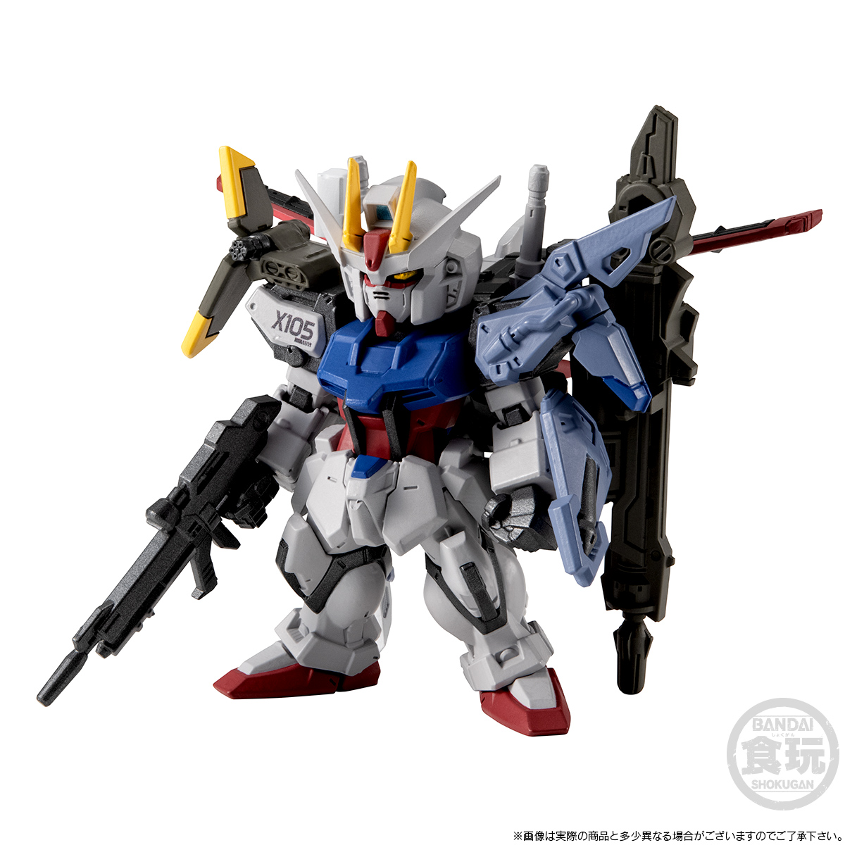 機動戦士ガンダムSEED「FW GUNDAM CONVERGE CORE ストライクガンダム FULL WEAPON SET」のフィギュア画像