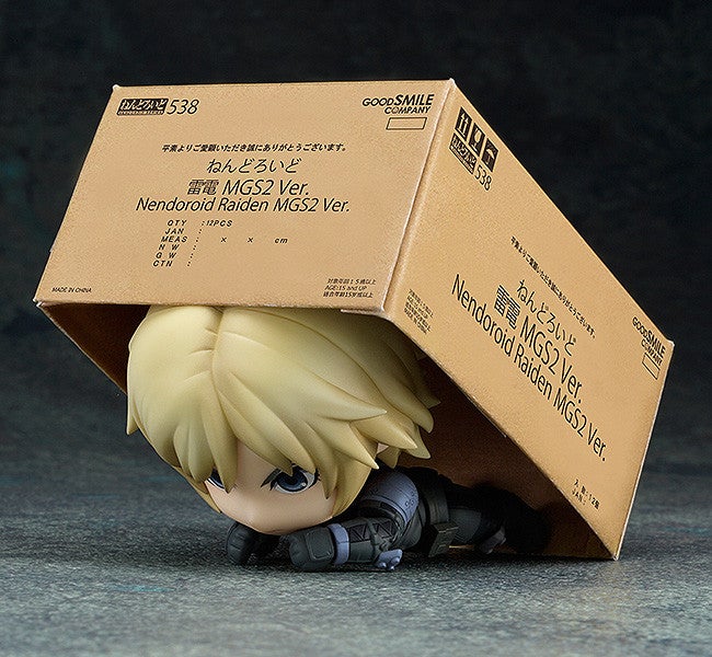 メタルギア ソリッド2 サンズ・オブ・リバティ「ねんどろいど 雷電 MGS2 Ver.」のフィギュア画像