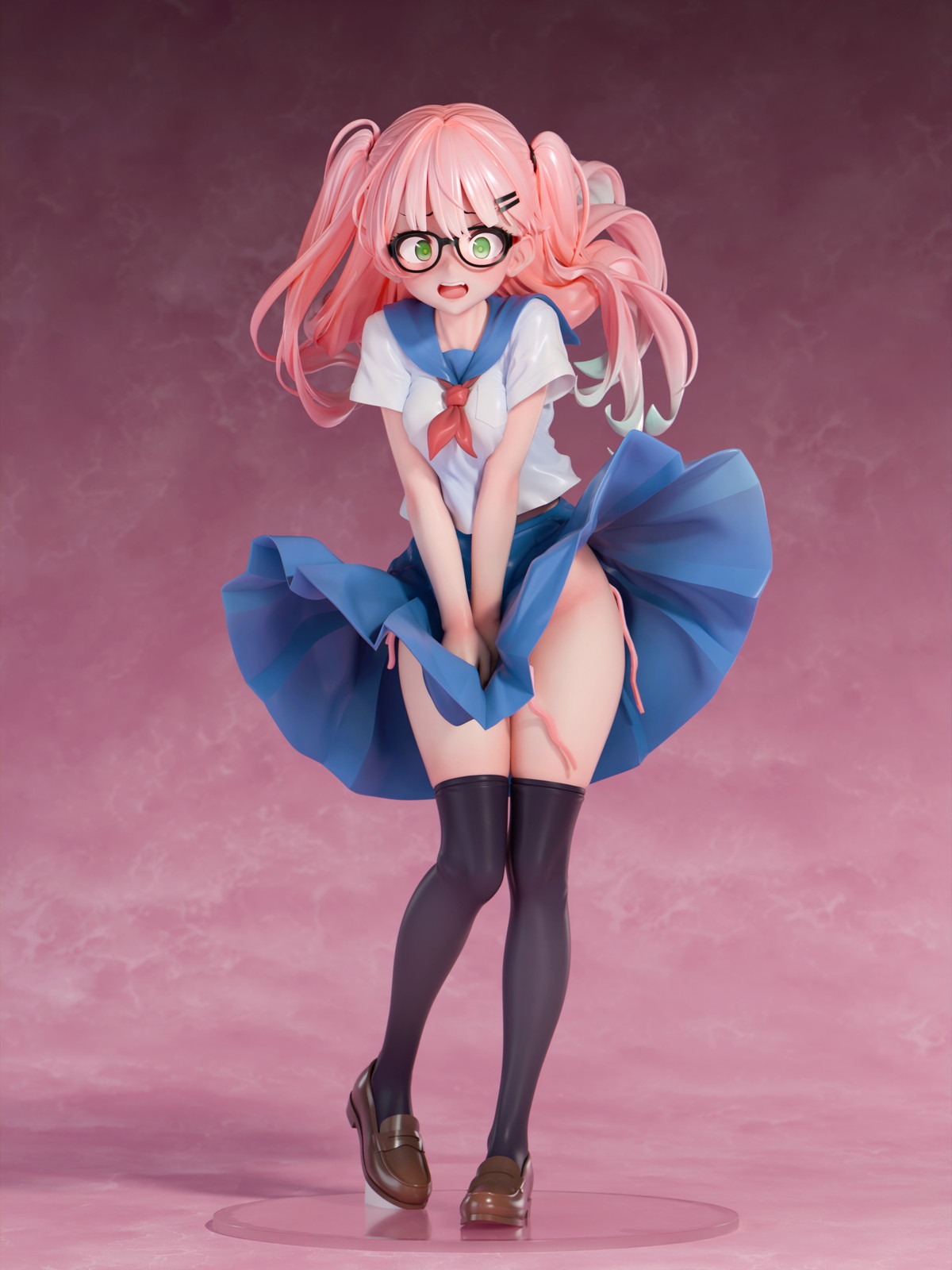 インサイトオリジナル「肉感少女 春風のいたずら 透桜子 アウトver.」のフィギュア画像