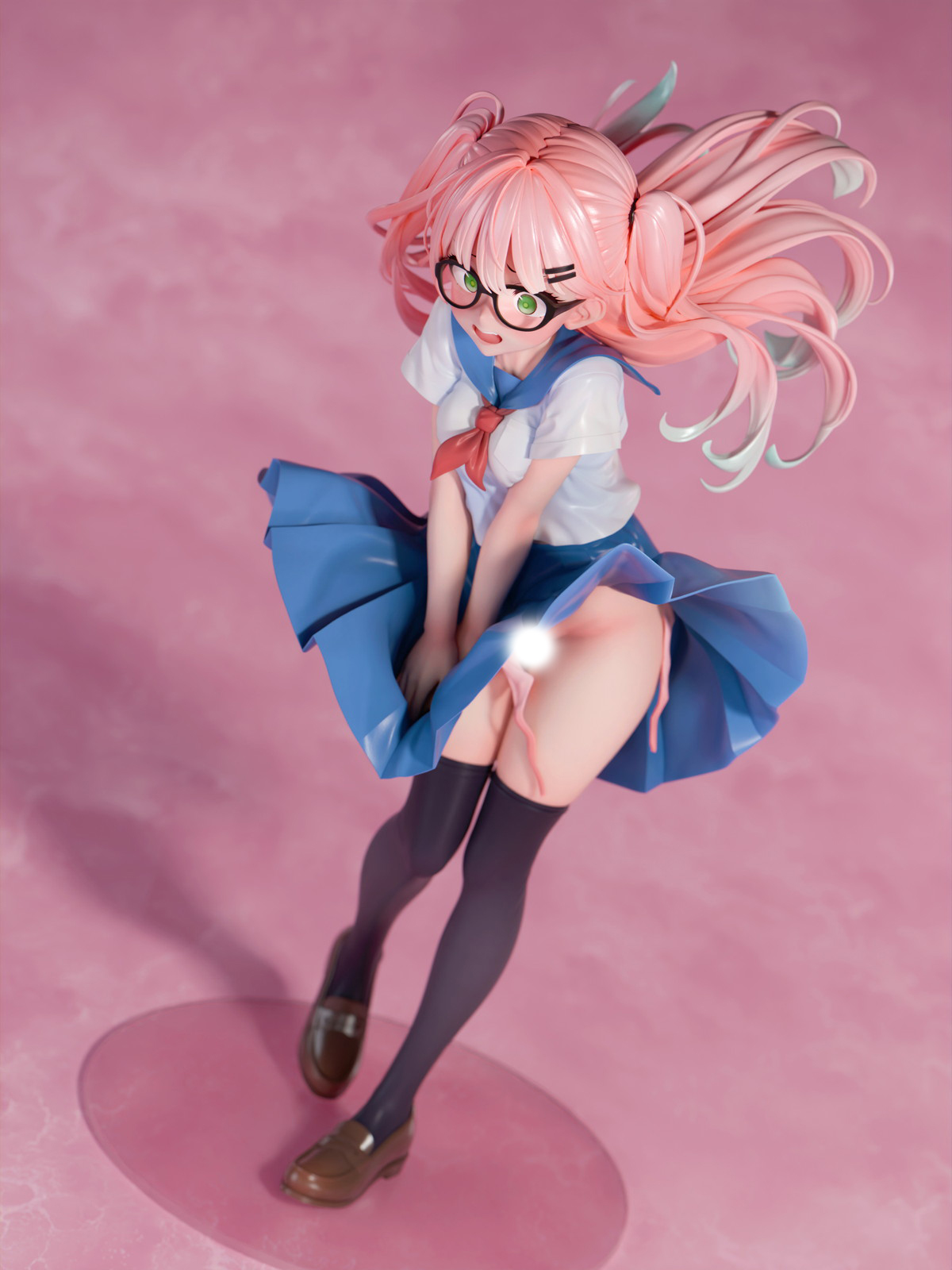 インサイトオリジナル「肉感少女 春風のいたずら 透桜子 アウトver.」のフィギュア画像