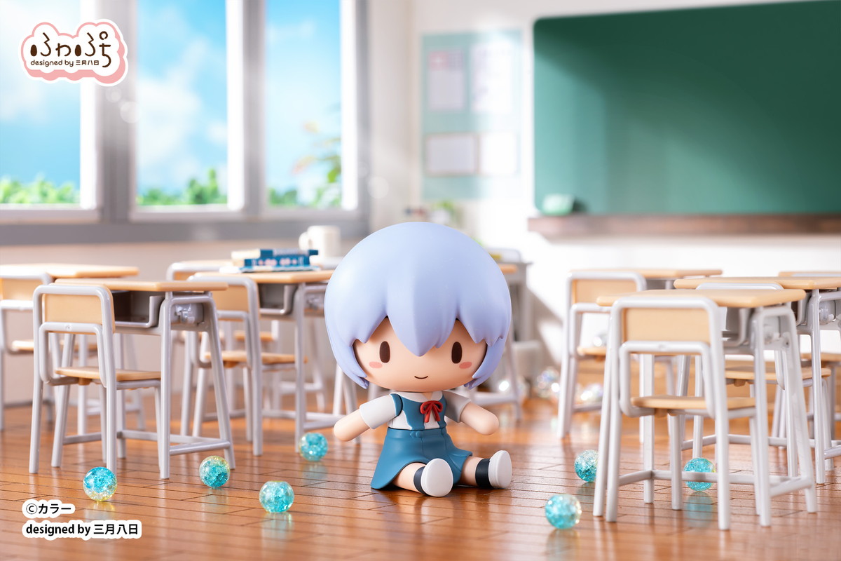 ヱヴァンゲリヲン新劇場版「ふわぷち デフォルメフィギュア レイ」のフィギュア画像