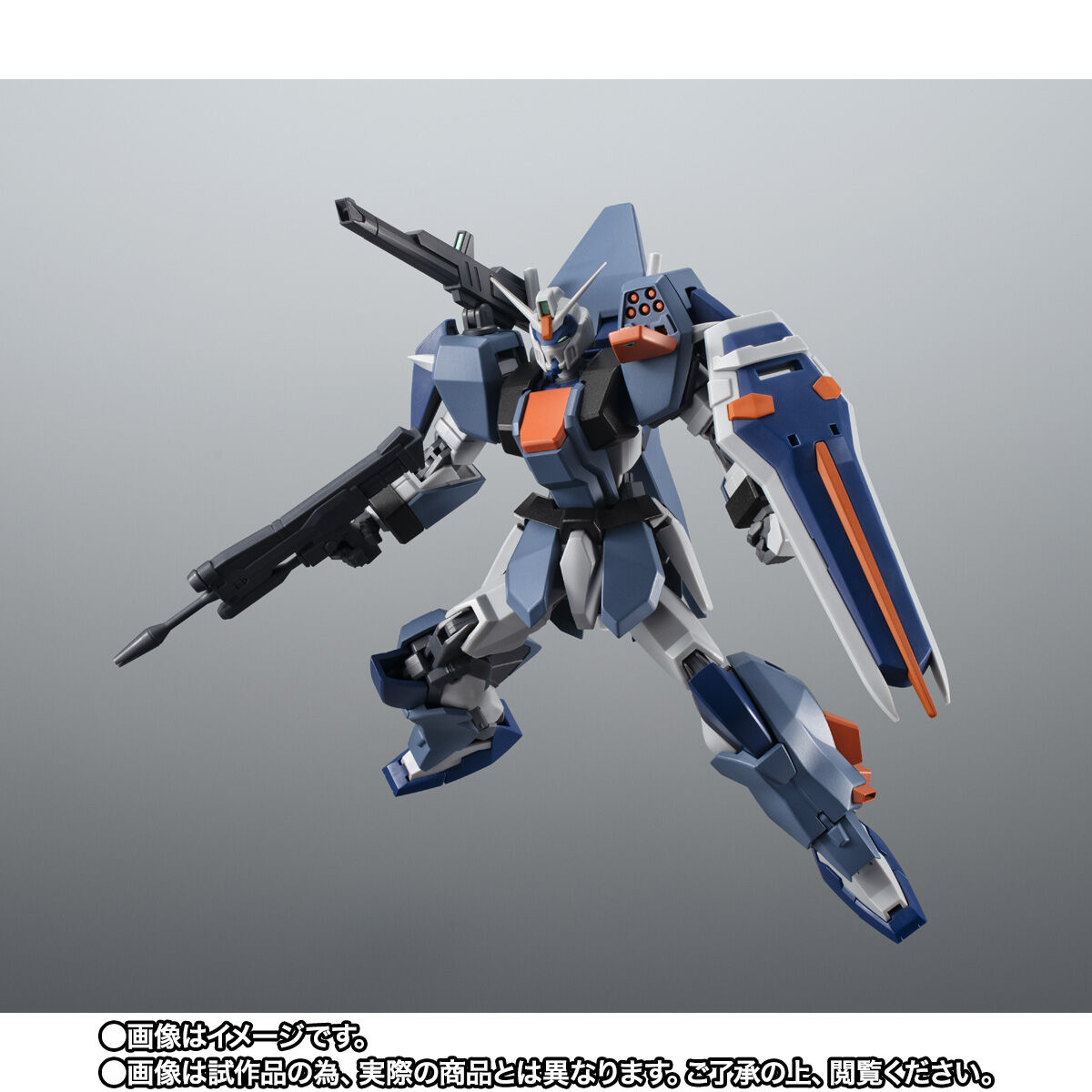 機動戦士ガンダムSEED「ROBOT魂 ＜SIDE MS＞ GAT-X102 デュエルガンダム アサルトシュラウド ver. A.N.I.M.E.」のフィギュア画像