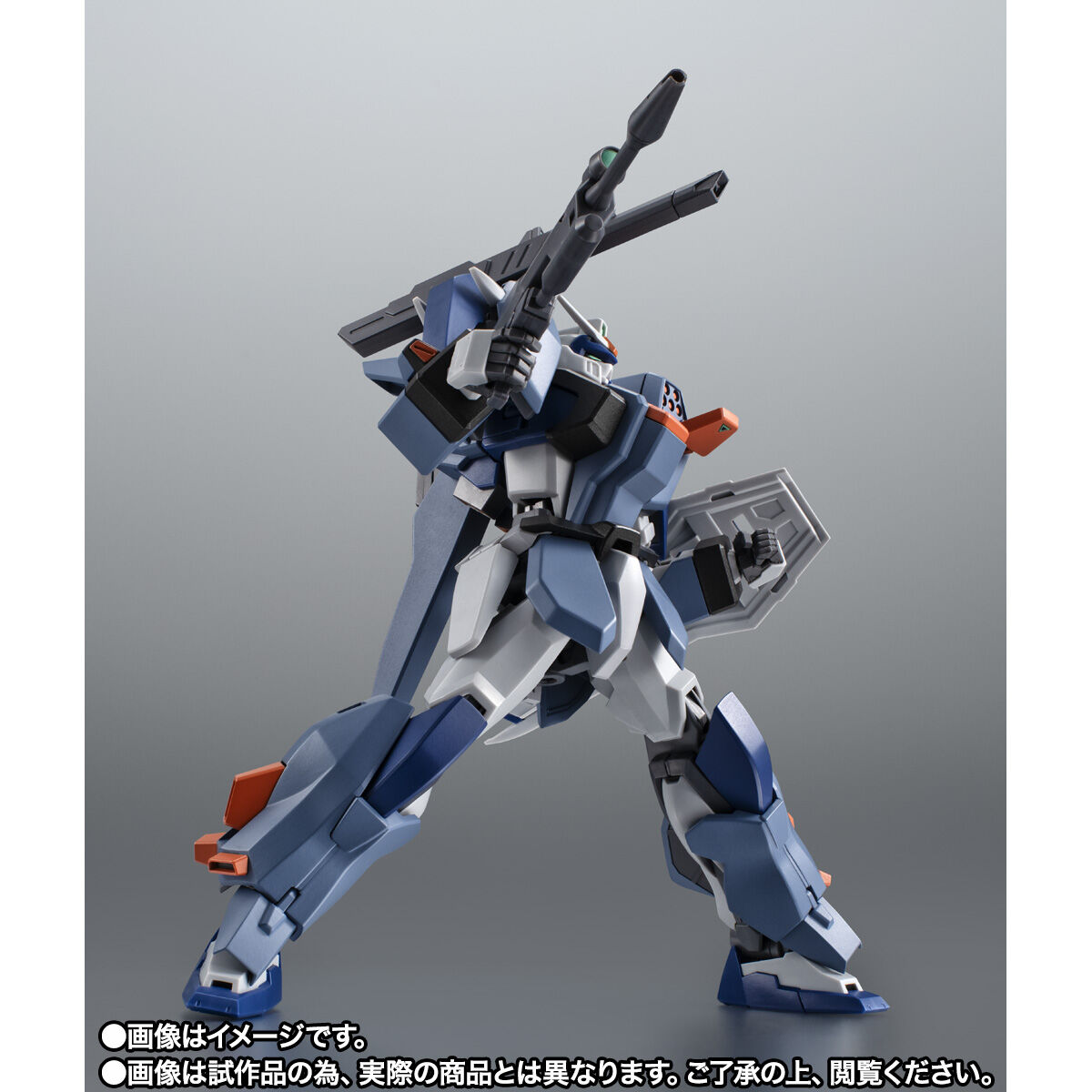 機動戦士ガンダムSEED「ROBOT魂 ＜SIDE MS＞ GAT-X102 デュエルガンダム アサルトシュラウド ver. A.N.I.M.E.」のフィギュア画像