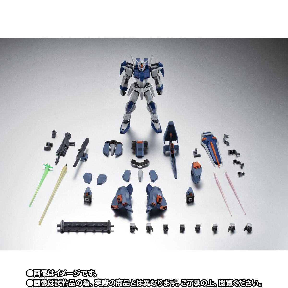 機動戦士ガンダムSEED「ROBOT魂 ＜SIDE MS＞ GAT-X102 デュエルガンダム アサルトシュラウド ver. A.N.I.M.E.」のフィギュア画像