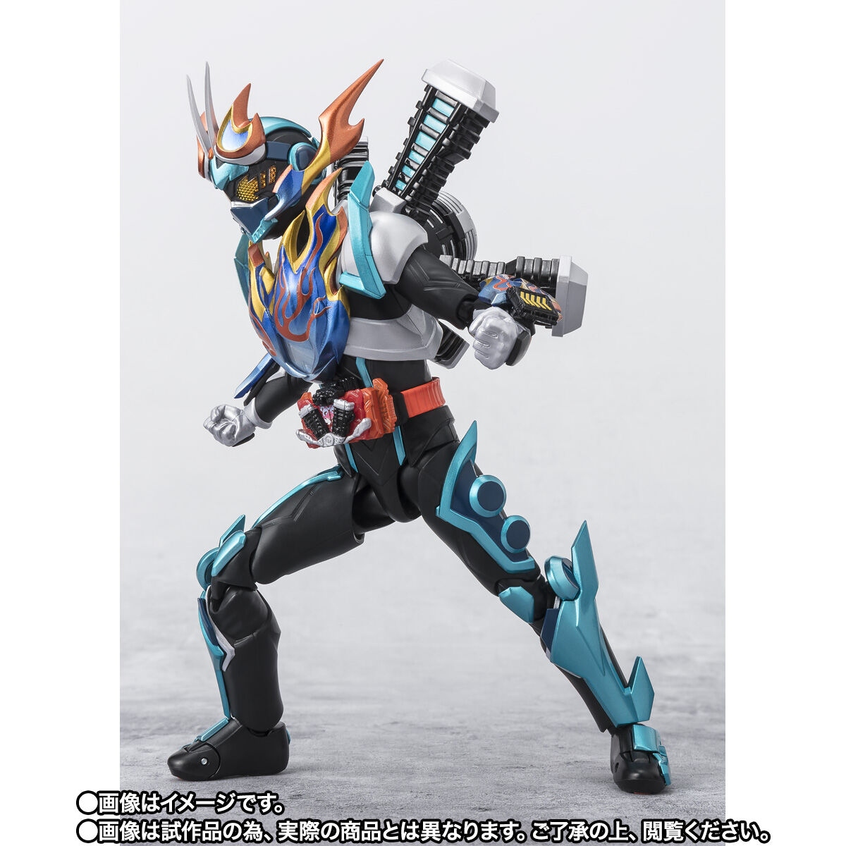 仮面ライダーガッチャード「S.H.Figuarts 仮面ライダーファイヤーガッチャード」のフィギュア画像