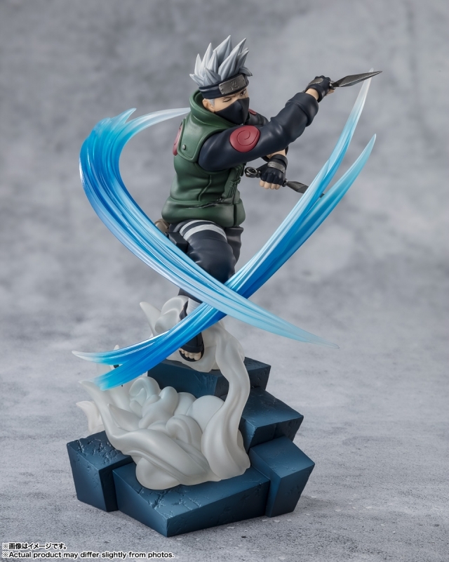 NARUTO-ナルト- 疾風伝「フィギュアーツZERO ［超激戦］はたけカカシ-かつての友との決着-」のフィギュア画像