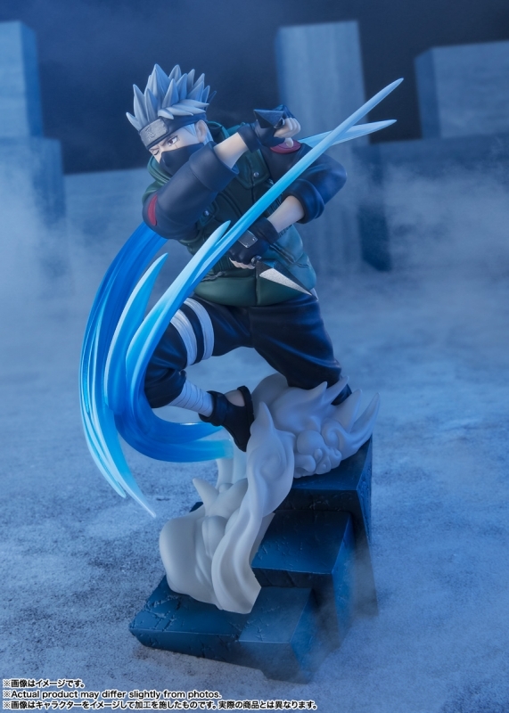 NARUTO-ナルト- 疾風伝「フィギュアーツZERO ［超激戦］はたけカカシ-かつての友との決着-」のフィギュア画像