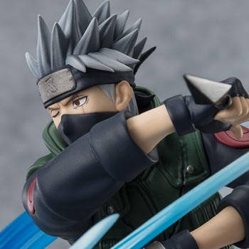 NARUTO-ナルト- 疾風伝「フィギュアーツZERO ［超激戦］はたけカカシ-かつての友との決着-」のフィギュア