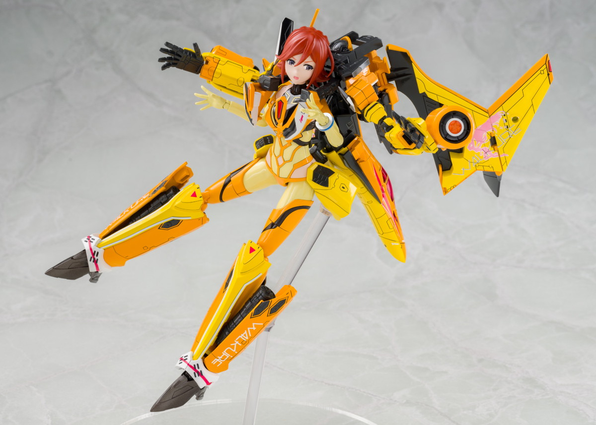 「V.F.G. No.MC-16 マクロスΔ VF-31J ジークフリード カナメ・バッカニア」のフィギュア画像